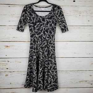 LuLaRoe Bird Print Dress